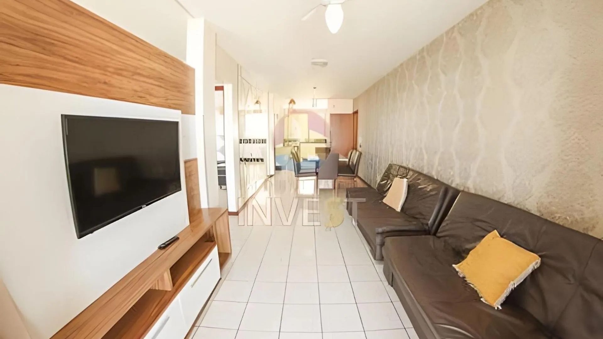 Lindo Apartamento Com Vista Mar Frente A Avenida 봄비나스 브라질